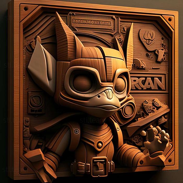 3D model Ratchet Clank 3 Up Your Arsenal game (STL)